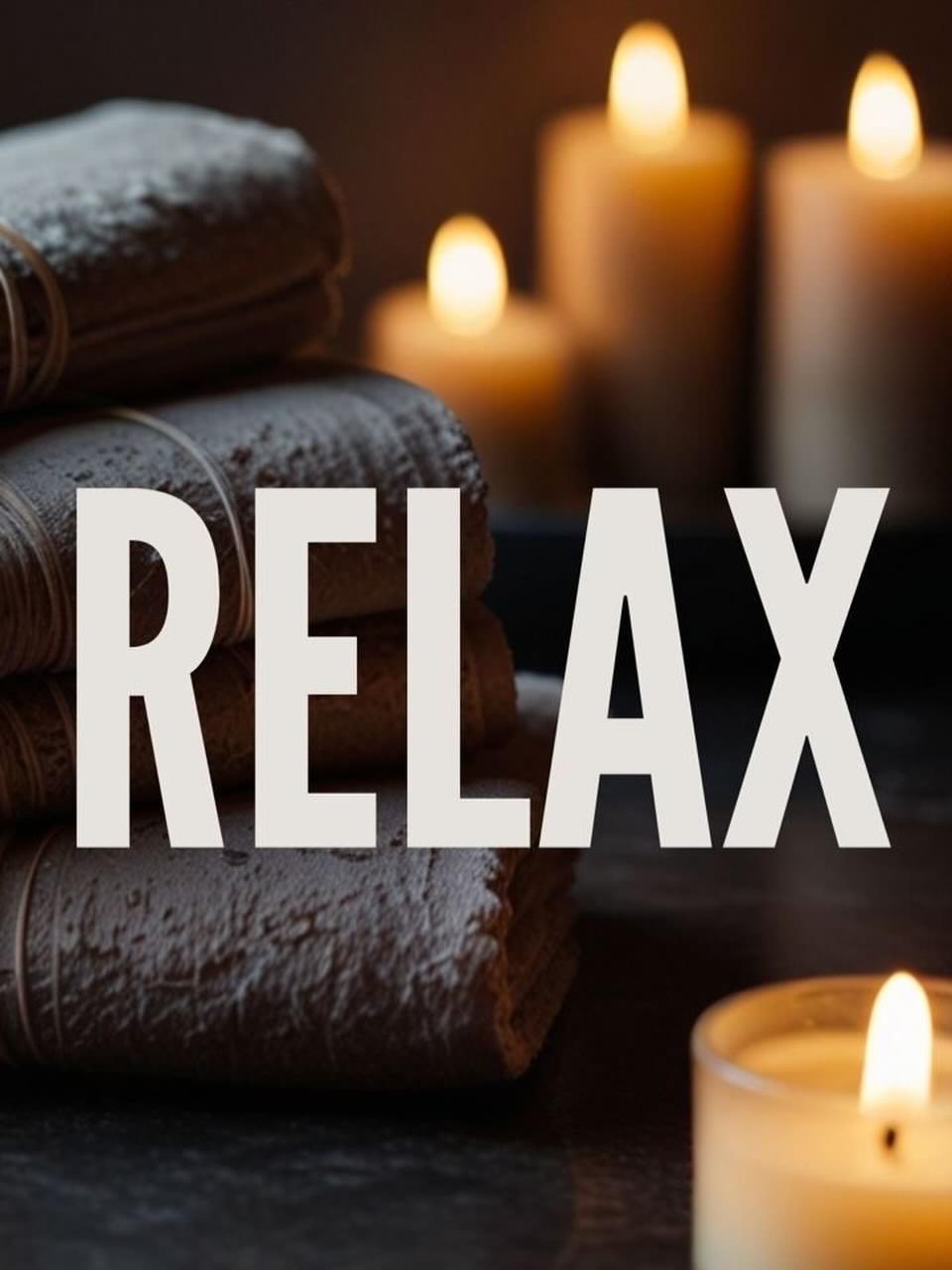 Selfcare moment relaxation bougie bien-être