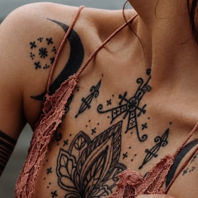 Tatouage du cou et du décolleté : précautions essentielles